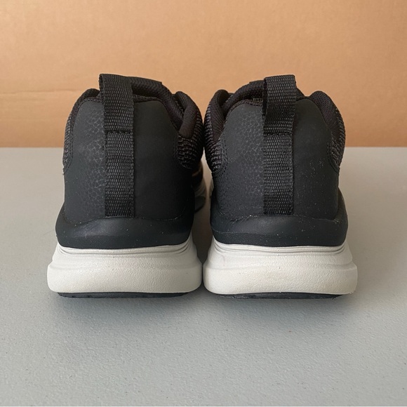 Skechers Black and White Athletic Sneakers - Picture 5 of 9